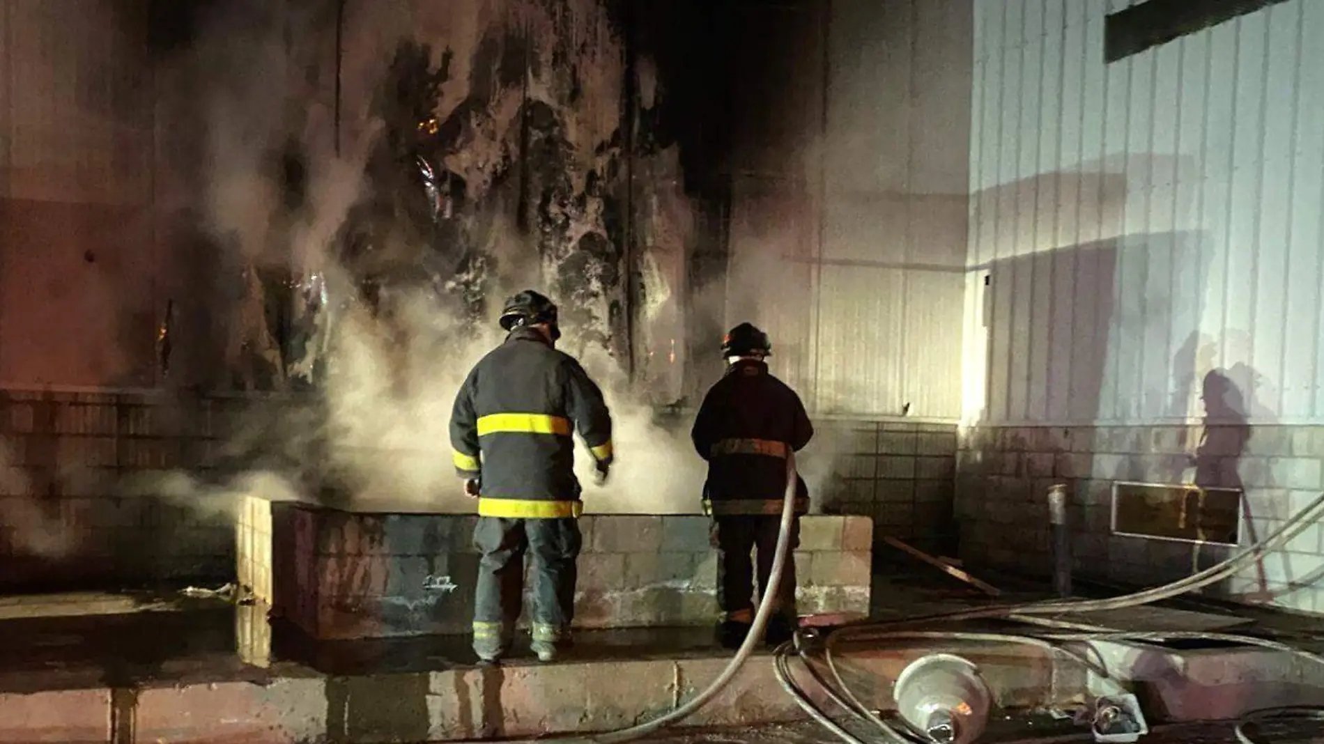 incendio en maqjuiladora